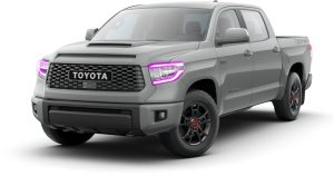 Toyota Tundra Headlight DRL Upgrade Kit - ORACLE Lighting - Dynamic ColorSHIFT - `18-`21